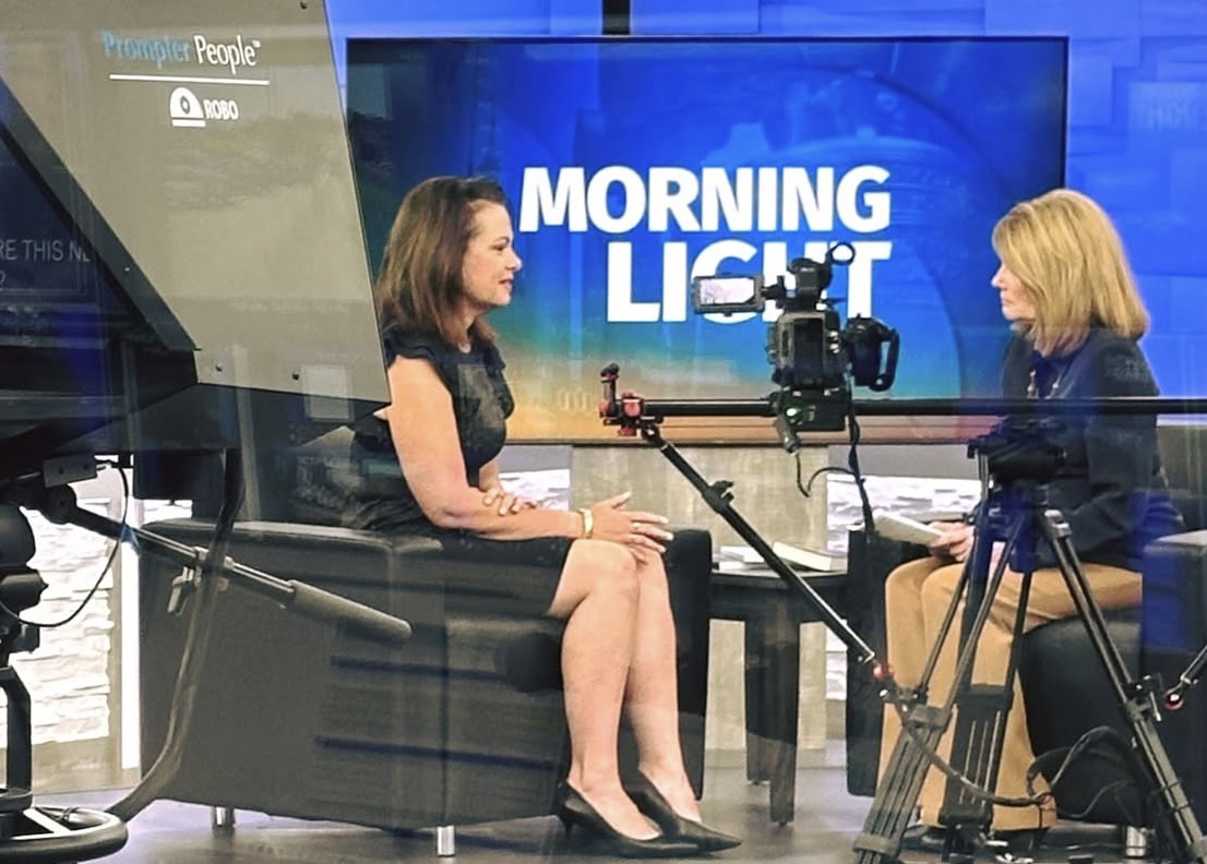 Marie on Morning Light news program