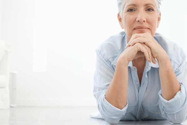 woman deep in thought